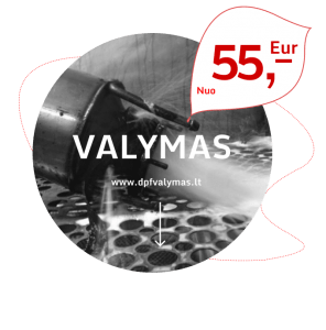 DPF VALYMAS SU APARATU